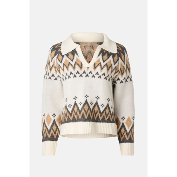 CeCe Boxy Fair Isle Sweater - Picture 3 of 8